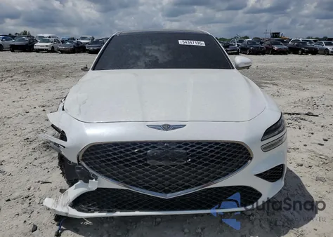 2025 Genesis G70 Sport Advanced из США, поврежденный, VIN KMTG54SE9SU151285